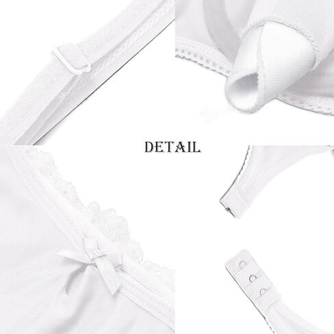 Women's Sexy Thong Lingerie Sets Push Up Underwire Bra and Knickers 2 Piece Daily Underwear Set in Saudi Arabia
