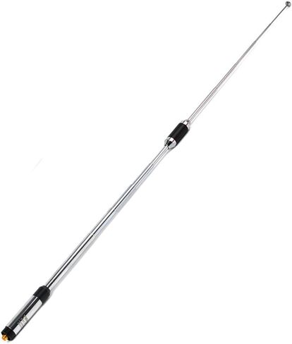 UHF/VHF 144/430MHz SAM-Male Ham Radio Transceiver Telescopic Antenna 35-inch High Gain Extendable for BaoFeng UV-3R UV-100 Kenwood Wouxun KG-UV6D KG-UV8D TYT MD 390 MD 380 Walkie Talkie in Kuwait