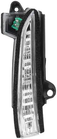 Rear View LED Side Mirror Turn Signal Light Lamps, Car Rearview Mirror Side Marker Clear Lens Amber Light, Compatible with Ford Fusion 2013-2020, Left Driver Side in Saudi Arabia