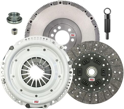 ClutchMaxPRO Heavy Duty OEM Clutch Kit with Flywheel Compatible with 1982-1985 Camaro 1971-1972 Corvette 1984 Corvette 1982-1985 Pontiac Firebird 1971-1977 LeMans (CP04019HD-FW167938-CK) in Saudi Arabia