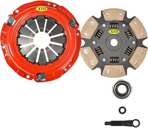 XTD Stage 3 Ceramic Clutch Kit Compatible With 1990-1995 Toyota Starlet 1.3i GT Turbo EP82 / 1996-1999 Starlet 1.3i Glanza V EP91 1.3L Turbo 4E-FTE in Saudi Arabia