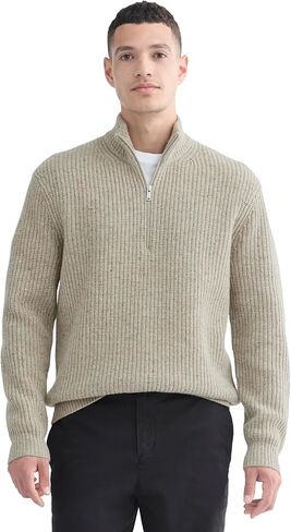 Everlane Men's Everlane The Felted Merino Half-Zip Sweater in Kuwait