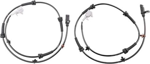 Rear ABS Wheel Speed Sensor Left Right fit AWD, 2008-2013 Nissan Rogue, 08-12 Nissan X-Trail Xtrail, 2008 2009 2010 2011 2012, Driver Passenger Side, ALS1814, 2pcs in Saudi Arabia