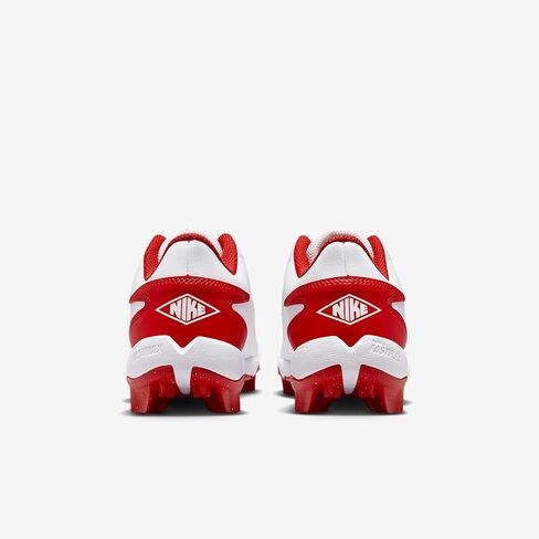 Nike Diamond Clutch Big Kids' Baseball Cleats (White/Gym Red/Phantom/University Red) in Saudi Arabia