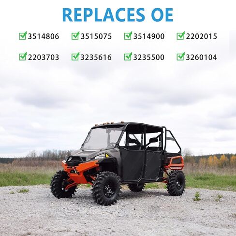 حامل عمود المروحة الخلفي الأمامي ومفصل u متوافق مع Polaris Ranger RZR 570 900 1000 يستبدل 3514806 3515075 3514900 in Saudi Arabia