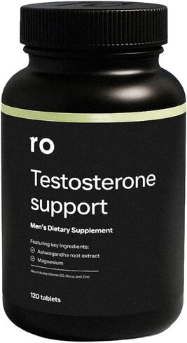 ROMAN Testosterone Support | Daily Nutritional Supplement with Ashwagandha & Magnesium | (120 Tablets) in Saudi Arabia