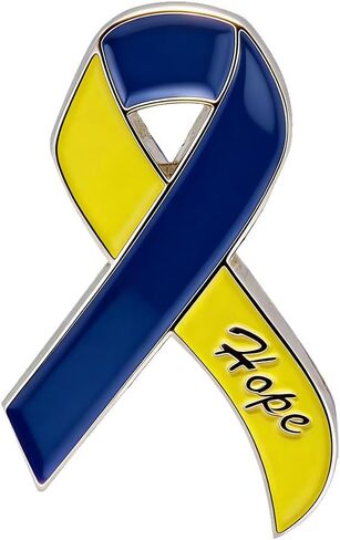 Down Syndrome Awareness Pin, Down Syndrome Awareness Brooch, Down Syndrome Awareness Product in Saudi Arabia