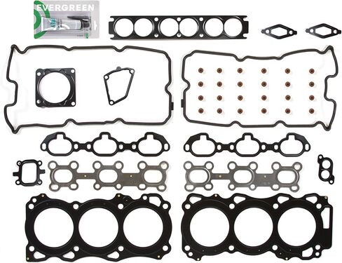 Evergreen SA-9761228193-5 Full Gasket Set Bearings Rings Compatible With/For 01-04 Infiniti QX4 Nissan Pathfinder 3.5L in Saudi Arabia