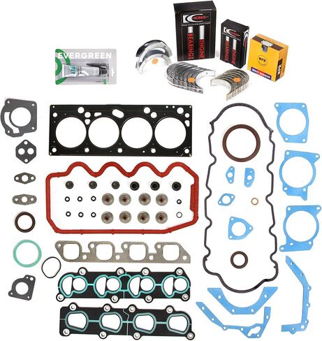 Evergreen SA-5494167874-2 Full Gasket Set Bearings Rings Fit 00-02 Ford Escort 2.0 SOHC VIN P in Saudi Arabia