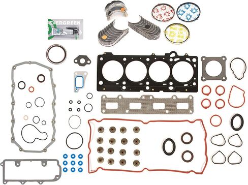 Evergreen SA-5494198229-5 Full Gasket Set Bearings Rings Compatible With/For 05-08 Dodge Stratus Chrysler Sebring 2.4L in Saudi Arabia