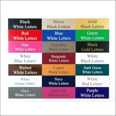 لوحة اسم مكتب المكتب أو لافتة حائط/باب - 2 بوصة × 8 بوصة من 2 بوصة × 10 بوصة - لافتة محفورة بالليزر - مخصصة in Kuwait