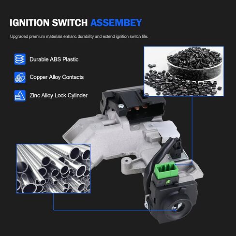 35100-S5A-A82 Ignition Switch Lock Cylinder Assembly with 2 Chip Remote Keys Compatible with Honda Civic 2001 2002 2003 2004 2005 1.7L L4, Honda Civic 2003 2004 2005 Hybrid 1.3L L4 in Saudi Arabia