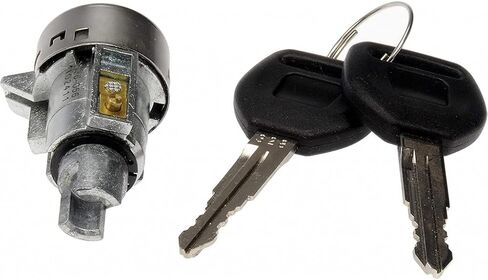 KarParts360 for Honda Civic 1996 97 98 99 2000 Ignition Lock Cylinder | Silver Housing | Metal | with Keys | 2 Pieces Key | Replacement for 35100-S01-A11, 35100-SR3-A03 in Saudi Arabia