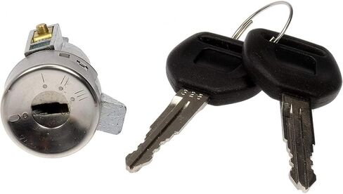 KarParts360 for Honda Civic 1996 97 98 99 2000 Ignition Lock Cylinder | Silver Housing | Metal | with Keys | 2 Pieces Key | Replacement for 35100-S01-A11, 35100-SR3-A03 in Saudi Arabia