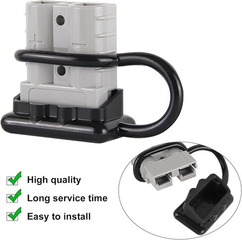 3Pcs 50A Wire Connector Kit 12V-36V Battery Quick Connect Disconnect Harness Heavy Duty Plug for 6-12 Gauge Cables, for Car, Bike, ATV, Winch, Motor, Marine Applications in Saudi Arabia