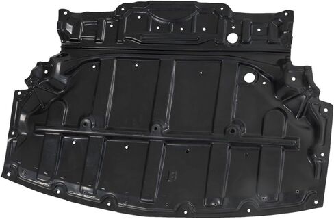MGWILL Engine Splash Shield متوافق مع 2014-2023 Infiniti Q50 Q60 محرك العجلات الخلفية RWD السفلي تحت الغطاء البديل لـ 758904GA1A، IN1228131 in Saudi Arabia
