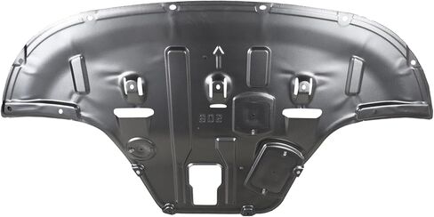 vks 29110L3000 Engine Splash Shield Guard متوافق مع Kia K5 2021-2025، غطاء حماية المحرك أسفل غطاء درع السيارة سهل التركيب، تغطية ممتدة، فتحات الصيانة وتصميم التهوية in Kuwait