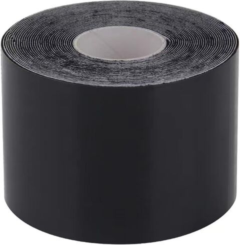 شريط واسع للثدي مقاس 4 × 16 قدم، شريط رفع الثدي، شريط استبدال حمالة الصدر، شريط صدر 4 بوصة، شريط لاصق للجسم، شريط صدر عريض 4 بوصة، 5.0 متر أسود in Kuwait