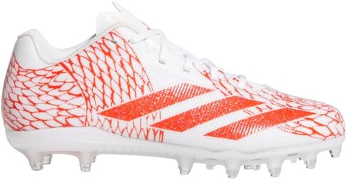 حذاء رياضي لكرة القدم Adidas Kids Boys Adizero Electric.2 - برتقالي، أبيض in Saudi Arabia