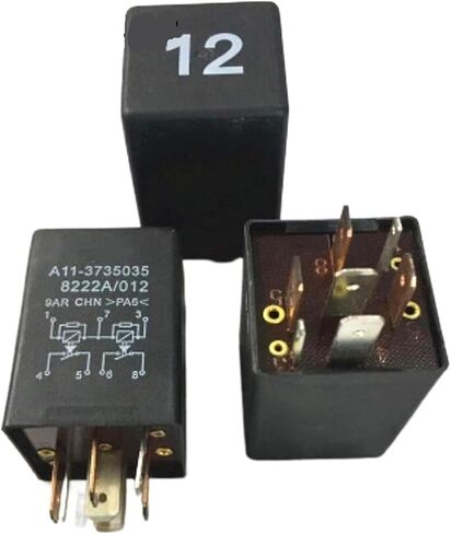 DC12V 7pin No. 12 vehicle headlight relay A11-3735035 in Saudi Arabia