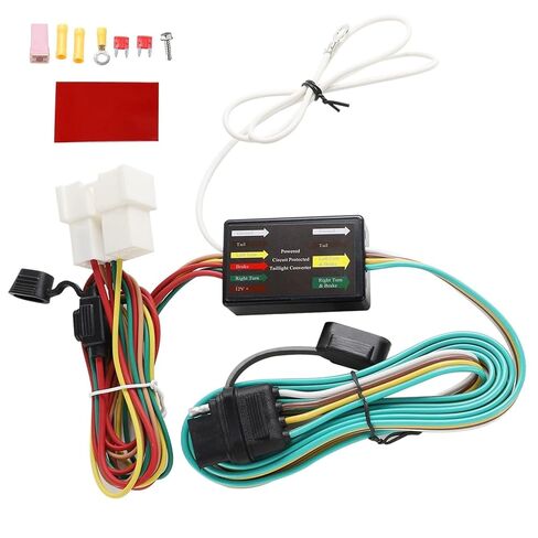 MECMO 4 Pin Trailer Wiring Harness for 2016-2022 Honda Pilot & 2019-2025 Honda Passport, Towing Hitch Wire T-Connector for Trailer Light Connect, Factory Tow Package Required in Saudi Arabia