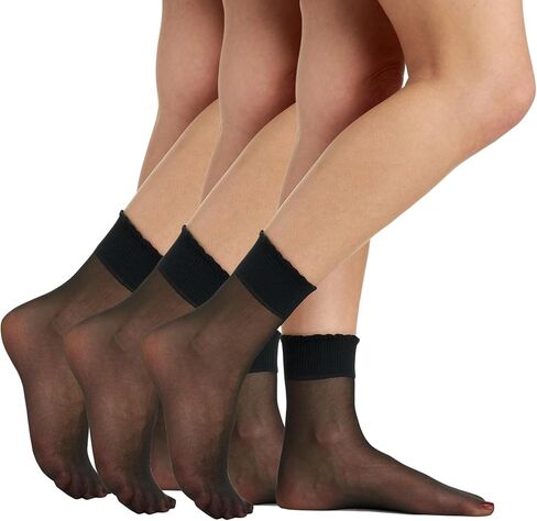 Berkshire Women's 3 Pair Pack Sheer Anklet in Saudi Arabia