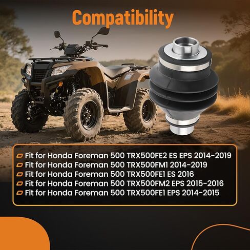 maXpeedingrods Rear Yoke Joint Assy for Honda Foreman Rubicon 500 TRX520 TRX500 Pioneer SXS500 SXS520 SXS700 Rancher 420 TRX420 2014-2023 OEM# 40300-HR3-A20 in Saudi Arabia