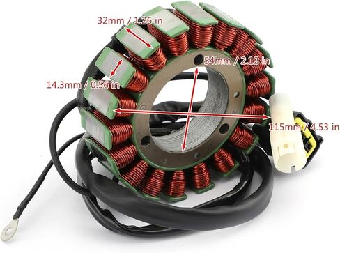 Fit For F40 F50 F60 F70 FT50 FT60 40Hp 50Hp 4-Stroke Outboard Alternator Magneto Generator Engine Stator Coil in Saudi Arabia