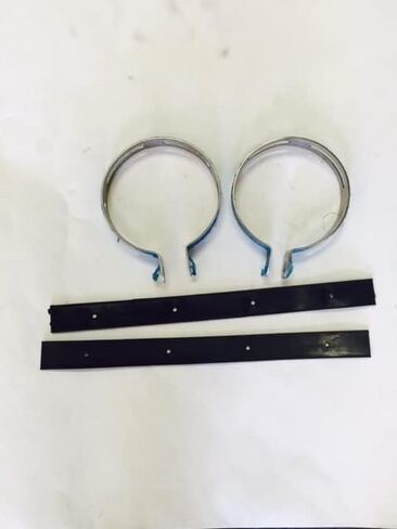 125cc -150cc MUffler Exhaust Set For Scooter Mopeds ATV's Including Cannister Exhaust Pipe Gasket Clamps and Rubber Straps Gasket and Screws in Saudi Arabia
