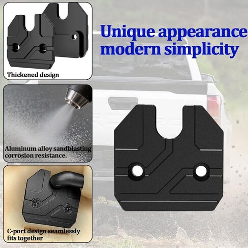 HZEL Car Sun Visor Repair Kit, Aluminum Heavy Duty Vehicle Sun Visor Clip with Screws, Automotive Interior Sunshade Fixer Replacement, Compatible with RAM 1500 Trucks 2019-2023 in Saudi Arabia