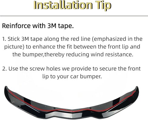Front Bumper Lip Splitter for 2014-2019 Corvette C7 Z06 Stage 3 Front Lip with Side Extension Winglets Add On Body Kit（Not for ZR1） (Carbon Fiber Print) in Saudi Arabia