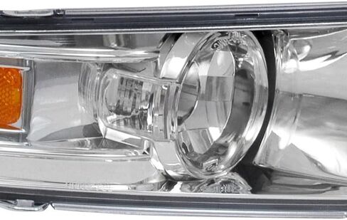 Turn Signal Lights Compatible with 2005 2006 2007 2008 2009 Mustang Bumper Lights Parking Signal Lamps Clear Lens White Housing+Bulbs in Saudi Arabia