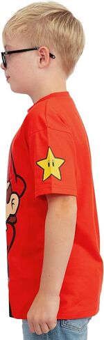 Super Mario Shirt 3 Pack, Mario, Luigi and Yoshi Boys Shirt, Cotton Boys Tee Shirts, Short Sleeve Gamer Kids Tshirt in Saudi Arabia