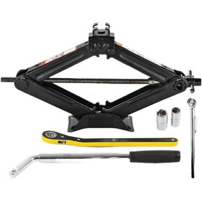 3 Ton Car Jack Kit with Lug Wrench and Headlamp Compatible with Sedan in Kuwait