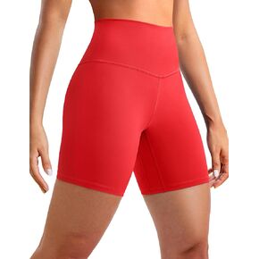 BAYDI Clouduxi Biker Shorts for Women 6" - High Waisted Soft Stretch Workout Yoga Gym Running Athletic Shorts in Kuwait