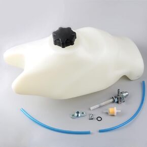 Plastic Gas Fuel Tank & Cap & Petcock For Honda TRX250X 1987 1988 1991 1992, For TRX 300EX 1993-2006 17520-HC0-671ZA Natural in Saudi Arabia