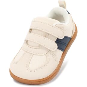 Toddler Barefoot Shoes Boys Girls: Zero Drop Kids Sneakers Non-Slip First Walking Shoes Lightweight Preschool Tennis Shoe for Outdoor Activities in Kuwait
