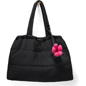 Tote Bag for Women Puffer Tote Bag Quilted Nurse Bag Cute Tote Handbag for Work School Tavel in Kuwait