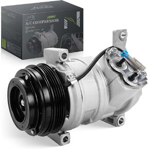 29002C AC Compressor for Chevy Silverado 1500 5.3L V8 2003-2014, Tahoe, GMC Yukon XL, Cadillac Escalade – Refrigerant, 4 Groove Pulley, Clutch & Oil Prefilled in Kuwait