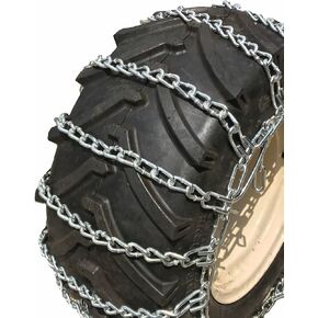 TireChain.com 13x4.00-6 سلاسل إطارات الجرارات الثقيلة مجموعة من 2 in Kuwait
