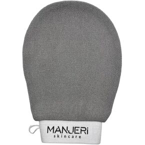 Kessa Natural Exfoliating Mitt (Single Pack) – Body Scrub Glove for Bath, Shower & Hammam Spa – Deep Exfoliation Scrubber, Dead Skin Remover, Improves Circulation, Grey in Kuwait