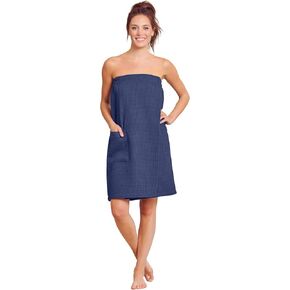 Women's Bath Wrap - Waffle Weaved Spa Wrap for Women - Comfortable & Adjustable - Absorbent & Quick Dry - Lightweight & Soft in Kuwait