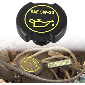 غطاء تعبئة الزيت F3AZ-6766-B لسيارة Ford Excursion Crown Victoria، لمحرك Super Duty F-150 F-250 F-350 F-450 F-550 5.4L 6.0L 6.8L 7.3L استبدال # F3AZ6766B EC-743 EC743 EC-775 90005 in Kuwait