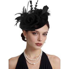 قبعات زينة كنتاكي 2026 ديربي للفتيات والنساء قبعة حفلات الشاي مشبك شعر ريشة أغطية الرأس لشبكة الزفاف in Kuwait