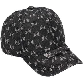 Distressed Denim Baseball Caps Frayed Jean Ripped Hole Dad Hat Golf Tennis Women in Kuwait