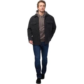 بنطلون جينز رجالي من DUER مصنوع من الصوف الحراري مستقيم، سروال مقاوم للماء، ملابس شتوية دافئة in Kuwait