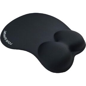 Ergonomic Gel Mouse Pad with Wrist Rest for Pressure-Relief – Orthopedic Style, Physiotherapist Recommended 10.1L x 8.5W inches in Saudi Arabia