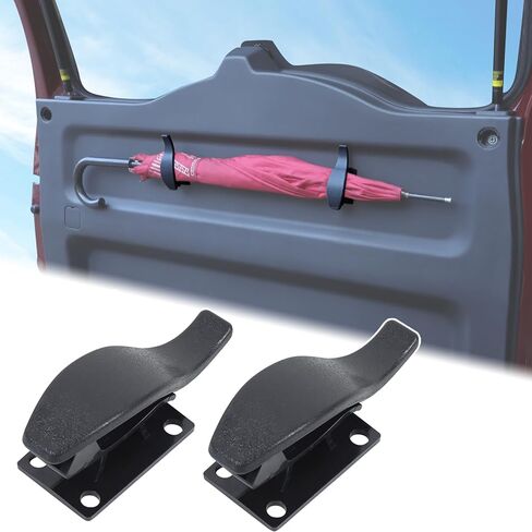 Aunginsy Car Trunk Umbrella Hook Holder Hanger Holder Clip Compatible with Toyota FJ Cruiser 2007-2021 Rear Trunk Organizer Fastener Clip Back Seat Portable Umbrella Storage Hanging Rack Accessories in Saudi Arabia