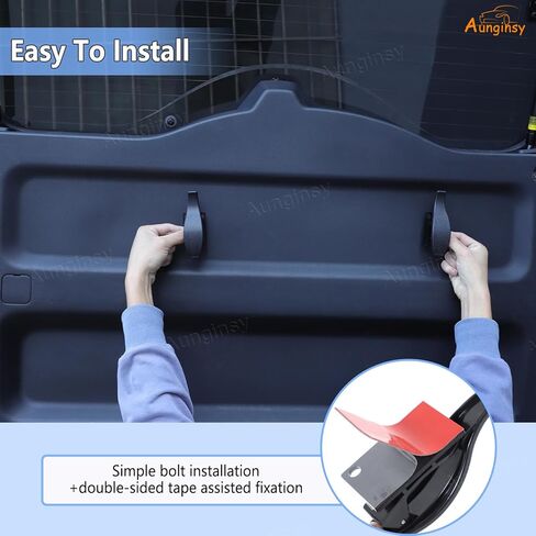 Aunginsy Car Trunk Umbrella Hook Holder Hanger Holder Clip Compatible with Toyota FJ Cruiser 2007-2021 Rear Trunk Organizer Fastener Clip Back Seat Portable Umbrella Storage Hanging Rack Accessories in Saudi Arabia