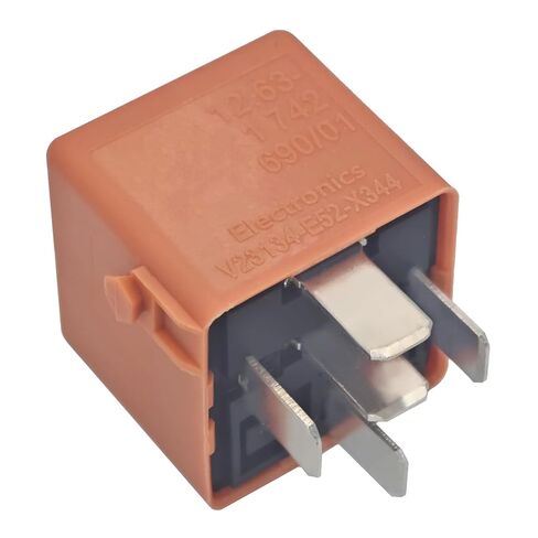 (Pack of 2) V23134-E52-X344 12.63-1 742 690/01 12VDC 40A 5-Pin Automotive Relay - Compatible for Various Car Systems in Saudi Arabia